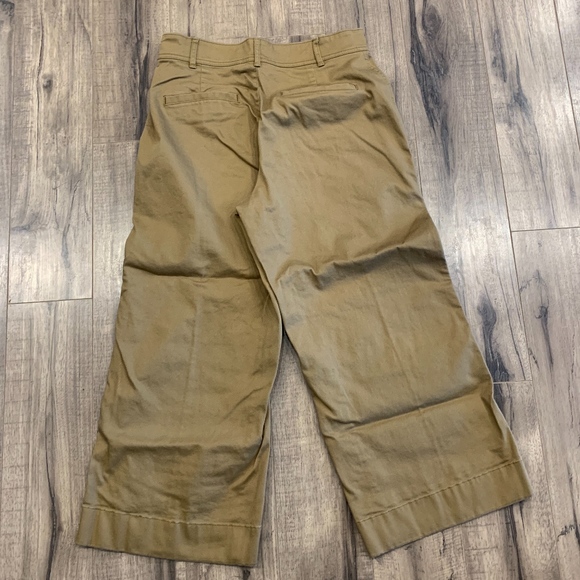 Madewell Langford Crop Wide Leg Pintuck Pants - Picture 6 of 7